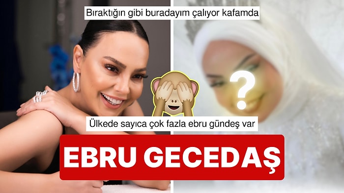 Demir Atmamış Yalnızlığa: Ebru Gündeş'e İkizi Kadar Benzeyen Tesettürlü Gelin Şoka Soktu!