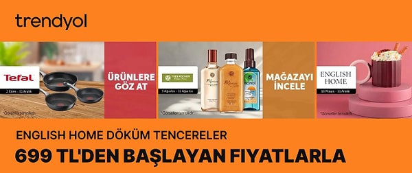 Trendyol İndirimlerine de Göz Atmadan Geçme