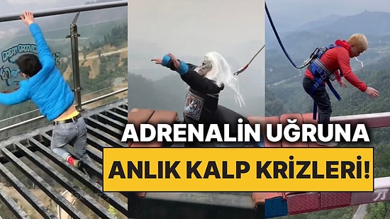 Adrenalinseverlerin Yerden Metrelerce Yüksekteki Korku Dolu Anları