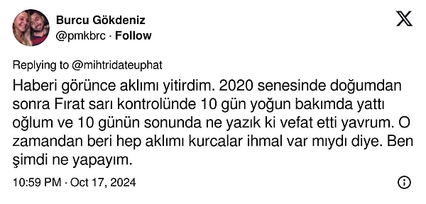 Twitter'da da benzer bir şikayete rastlandı.