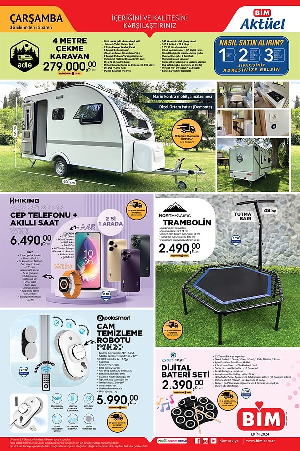 4 Metre Çekme Karavan 279.000 TL