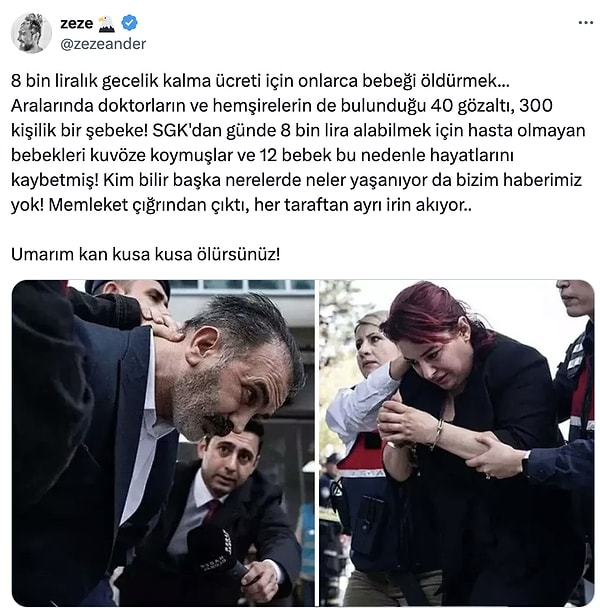 Yenidoğan çetesi eşine ülkemizde bile rastlanmayacak kadar büyük sağlık skandallarından biri olarak kayıtlara geçti. Tabii Doktor Fırat Sarı ve ekibi buzdağının görünen kısmı.