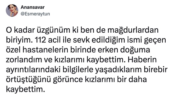 Yakınlarda sevkedilebilecek yüzlerce hastane varken İzmit'ten Bağcılar'a gönderilen kadınının hikayesi şöyle;