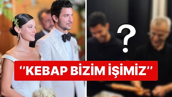 Bir Parmağında Bin Marifet: Kaan Yıldırım Kayınpederiyle Birlikte Kebap Yapmak İçin Kolları Sıvadı!