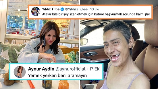 Her Yerde Varım Deyip Derdini X'ten Anlatan Ünlülerin Biraz Atarlı Biraz Kahkahalı Tweetleri