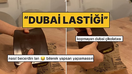 Dubai Çikolatası Yapayım Derken Tarifi Tutturamayıp “Dubai Lastiği” Yaptılar