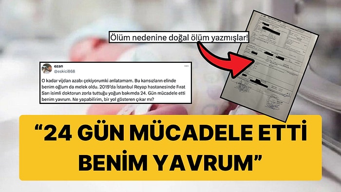 Yenidoğan Çetesi Mağduru Baba İkiz Bebeklerinden Birini 24 Günlük Hayat Mücadelesini Anlatıp Yardım İstedi!