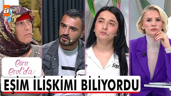 Ocak ayında evden ayrıldığını ve Nisan'da şu an sevgili olduğu Atakan'la tanıştığını belirten Sibel, kocasının Atakan'ı bildiğini ve hatta arkadaş olmak istediğini şu sözlerle itiraf etti: