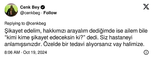 “Kimi kime şikayet edeceksin ki?” 👇