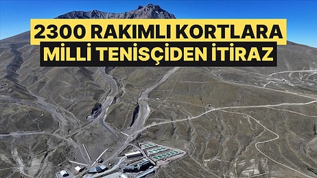 Kar Altında Kalan Tenis Kortları Daha Önceden Bu Konuda Uyarı Yapan İpek Şenoğlu'nu da İsyan Ettirdi