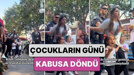 Çocuklarını Disneyland'e Götüren Bir Anne Suça Bulaşınca Minik Kızların Günü Kabusa Döndü