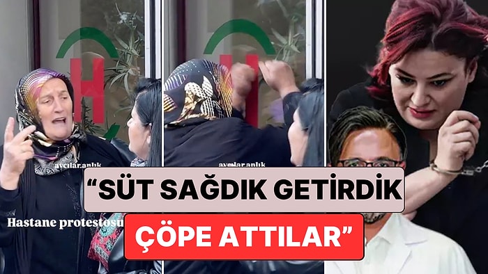 Mağdur Aileler "Yenidoğan Çetesi" Skandalına Karışan Hastanelerden Birinin Önünde Eyleme Başladı