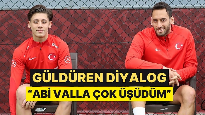 Arda Güler ve Hakan Çalhanoğlu Arasında İzlanda Soğuğu Muhabbeti Güldürdü