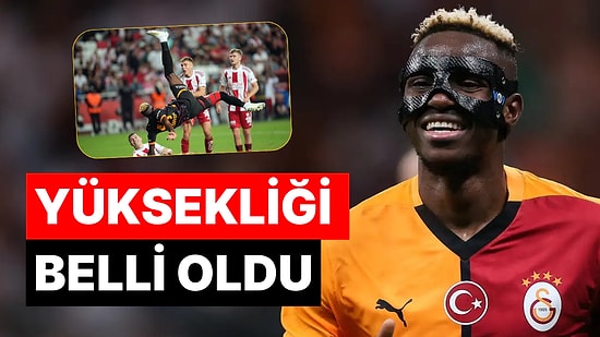 Osimhen'nin Röveşatası Kaç Metre? Galatasaray'ın Yıldız Golcüsünün Antalyaspor'a Attığı Gol Gündemde