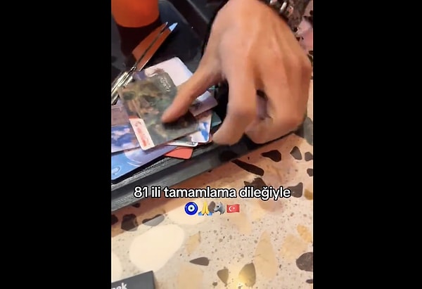 "81 ili tamamlamak dileğiyle" notuyla paylaştığı videoya pek çok kişi aynı dertten muzdarip olduklarını yazdı.