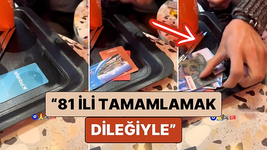 Bir Vatandaş Her İlimizde Farklı Bir Ulaşım Kartı Kullanılmasına Dikkat Çekti: "81 İli Tamamlamak Dileğiyle"