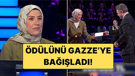 Kim Milyoner Olmak İster’e Damgasını Vurdu: Yarışmacı Ödülünü Gazze'ye Bağışladı!