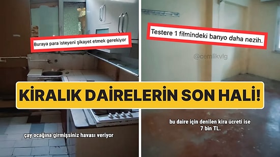 İstanbul Eyüpsultan'da 7 Bin TL Kira İstenen Dairenin İçi Sosyal Medyanın Gündemine Oturdu