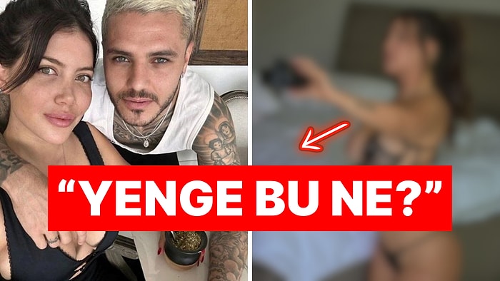 Mauro Icardi ile Barışan Wanda Nara'dan Çok Konuşulacak Üstsüz Poz!