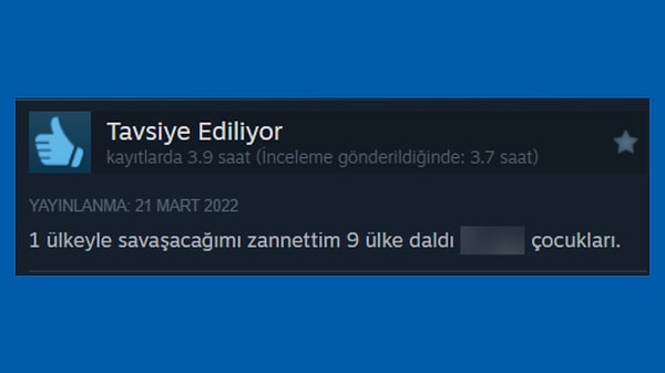 Bunun üstüne 4 saate dahi tamamlamadan oyunu bırakmış olması peki? 🤗