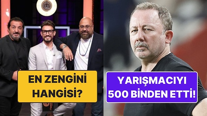 MasterChef'in En Zengin Şefinden Milyoner'deki Sergen Yalçın Sorusuna TV Dünyasında Bugün Yaşananlar