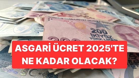 Asgari Ücret 2025’te Ne Kadar Olacak? Yeni Yıl Yaklaşırken Kritik Hesap