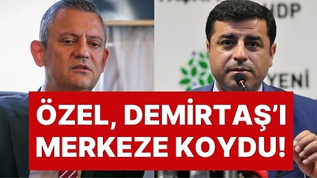 Özgür Özel'den 'Çözüm Süreci' Mesajı: "Selahattin Demirtaş'ın Altı Kalın Kalın Çizilmelidir"