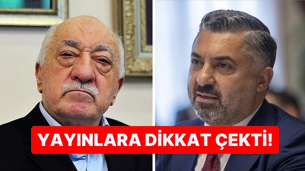 RTÜK Başkanı'ndan Fethullah Gülen ile İlgili Yayın Yapanlara Uyarı Geldi!