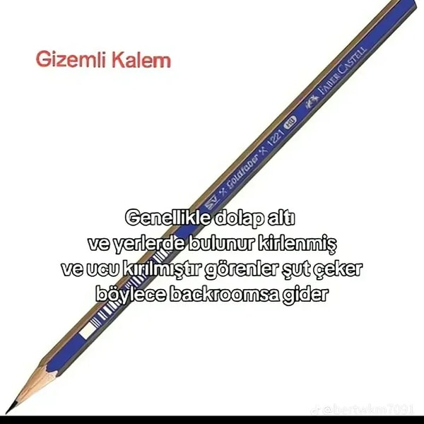 Gizemli kalem...