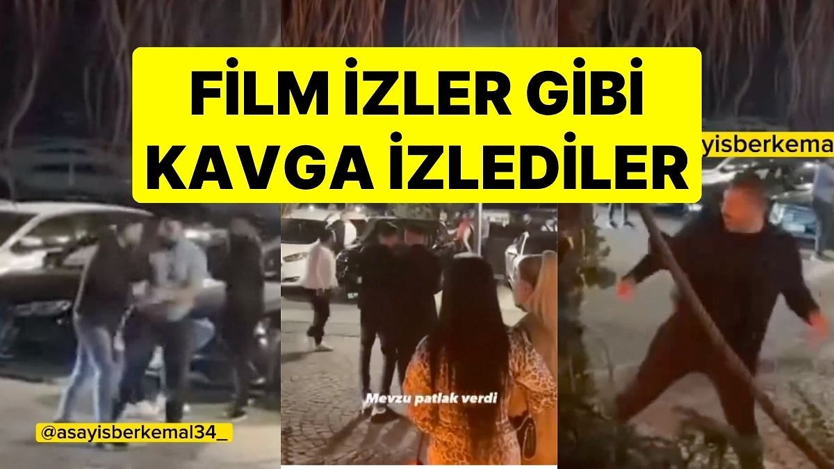 Lüks Gece Kulübü Önünde Kavga Çıktı: Şişe ve Sopalı Kavga Film Gibi İzlendi