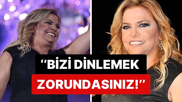 Kibariye'den Meslektaşlarına Zehir Zemberek Sözler: ''Herkes Şarkı Okuyamaz, Bizi Dinlemek Zorundasınız!''