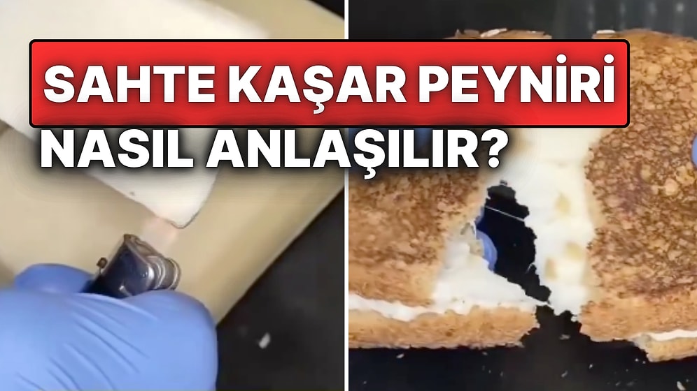 Sahte Kaşar Peynirini Nasıl Anlarsınız? Bir İçerik Üreticisi Pratik Yöntemlerini Anlattı