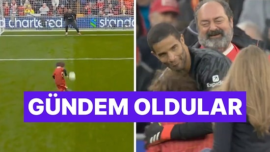 Nevzat Aydın ve Oğlu Liverpool - Chelsea Maçının Devre Arasında David James'e Penaltı Attı