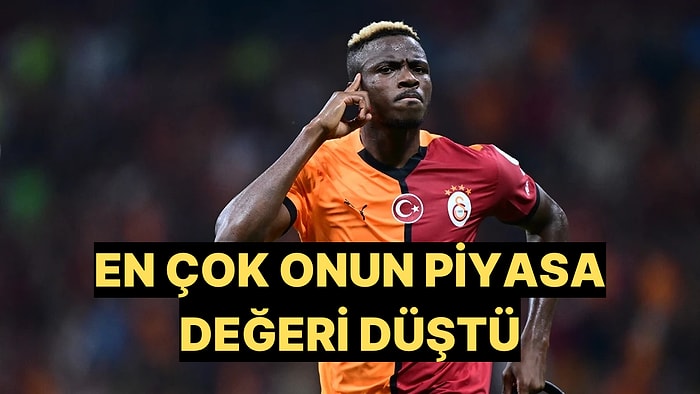 Piyasa Değeri En Fazla Düşen İsimler İçinde Zirvede Galatasaraylı Osimhen Var