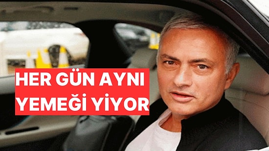 Jose Mourinho'nun Akşam Menüsü İnternete Düştü: Pizzadan Vazgeçmiyor