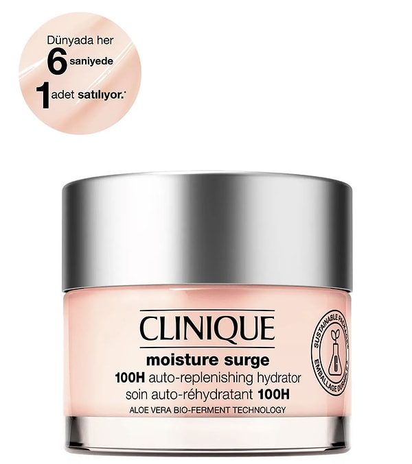 2. Clinique Moisture Surge 100 Saat Etkili Nemlendirici