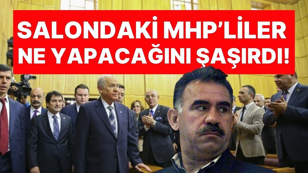 Bahçeli'nin Öcalan'a Yaptığı Meclis Çağrısı, MHP'lileri de Şaşırttı: Alkış Kararsızlığı!