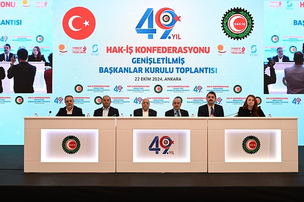 Hak-İş Konfederasyonu, 49. kuruluş yıl dönümünü kutluyor!