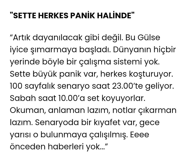 Hümeyra'nın Birsel için "Artık dayanılacak gibi değil. Bu Gülse iyice şımarmaya başladı." yorumu gündeme gelirken 👇🏻