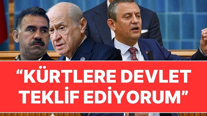 Bahçeli Sonrası Özgür Özel'den Çözüm Süreci Açıklaması: "El Yükseltiyorum, Kürtlere Devlet Teklif Ediyorum"