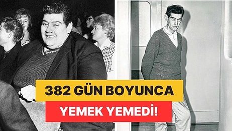 382 Gün Boyunca Yemek Yemeyip 125 Kilo Kaybeden Adam: Angus Barbieri