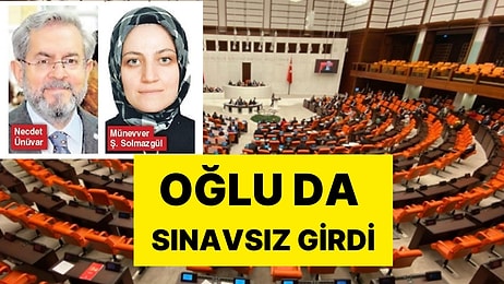 AK Partili Rektörün Kızı 110 Bin TL Maaşla TBMM'de Başkan Yapıldı