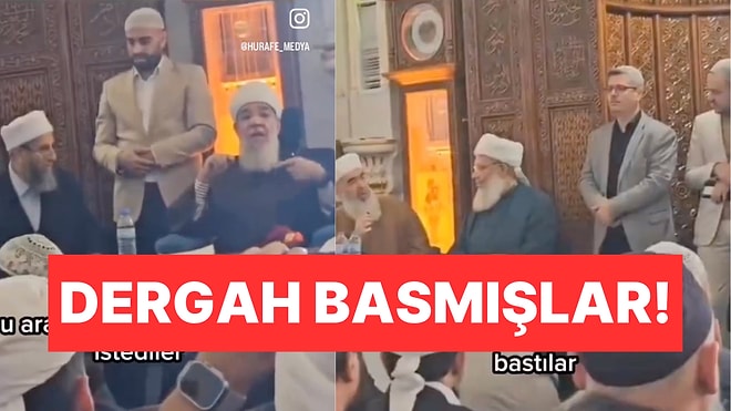 Dergahları Basılmış! Menzil Şeyhi ve Kardeşinin Kameralar Önünde Miras Kavgası