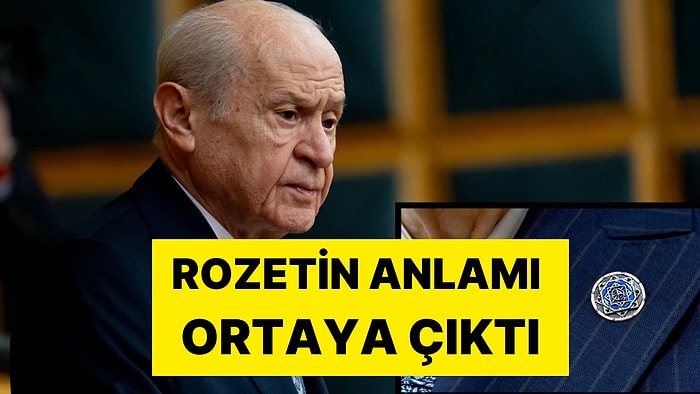 Öcalan'ı Meclise Davet Eden Devlet Bahçeli'nin Yakasındaki Rozetin Anlamı Ortaya Çıktı