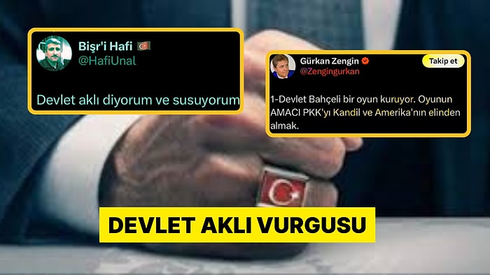 Devlet Bahçeli'nin Öcalan'a Çağrısını Olumlu Bulan Twitter Kullanıcıları