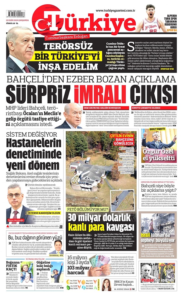 Türkiye: “Bahçeli’den Ezber Bozan Açıklama Sürpriz İmralı Çıkışı”👇🏻