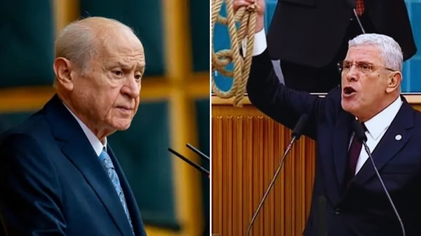 MHP lideri Devlet Bahçeli, İYİ Parti grubundan o ipi istedi. Bahçeli’nin o ipi Genel Merkez'deki makam odasına asacağı öğrenildi. Bengü Türk Genel Yayın Yönetmeni Ünal Kaya, “MHP lideri Devlet Bahçeli, İYİ Parti Grubundan o ipi istedi, Genel Merkez'deki makam odasına asacak” dedi.