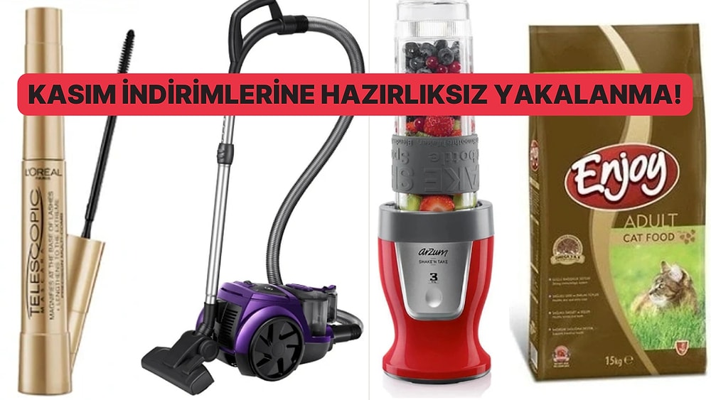 Efsane Kasım Başladı!! Beğendiğin Ürünleri Favorilerine Ekle İndirime Girdiğinde Bildirim Gelsin