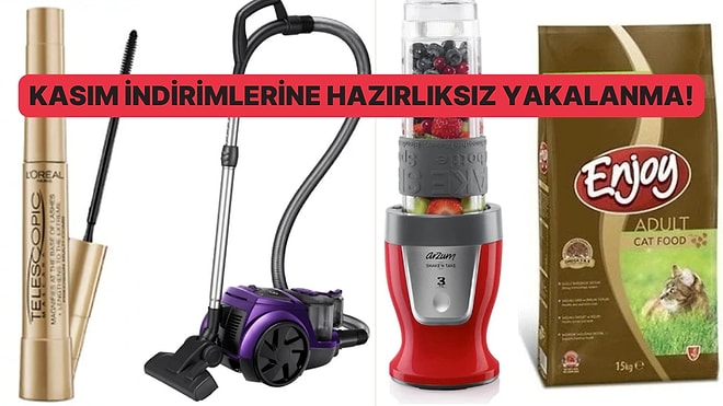 Efsane Kasım Başladı!! Beğendiğin Ürünleri Favorilerine Ekle İndirime Girdiğinde Bildirim Gelsin