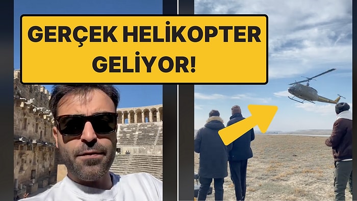 Set Çalışanı, Helikopter Sahnelerinin Nasıl Çekildiğini Açıkladı